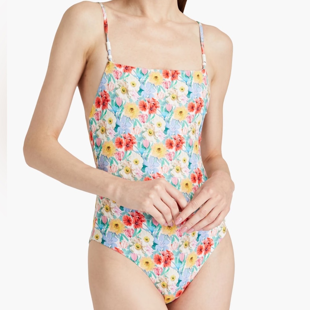 Onia Juliette Floral Print One Piece, NWT